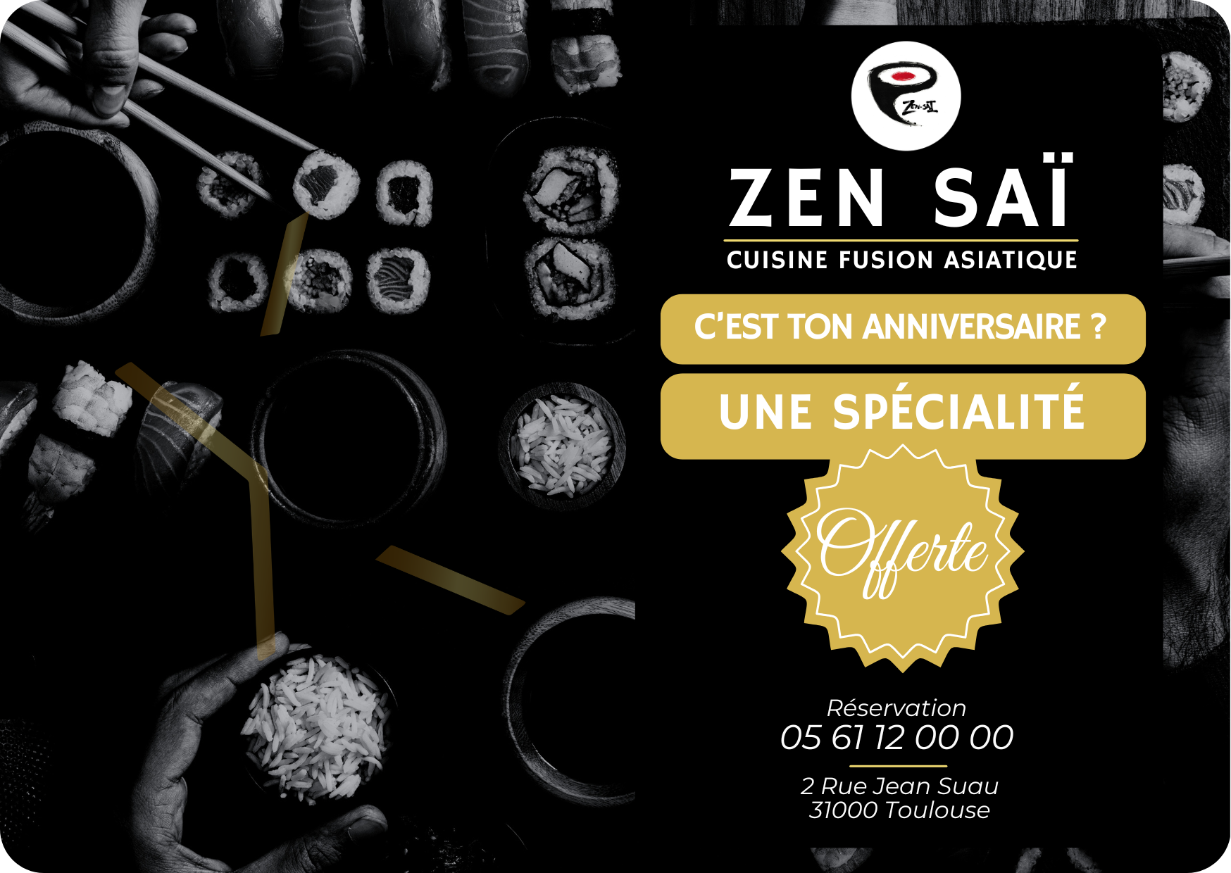 UNE SPÉCIALITÉ OFFERTE 